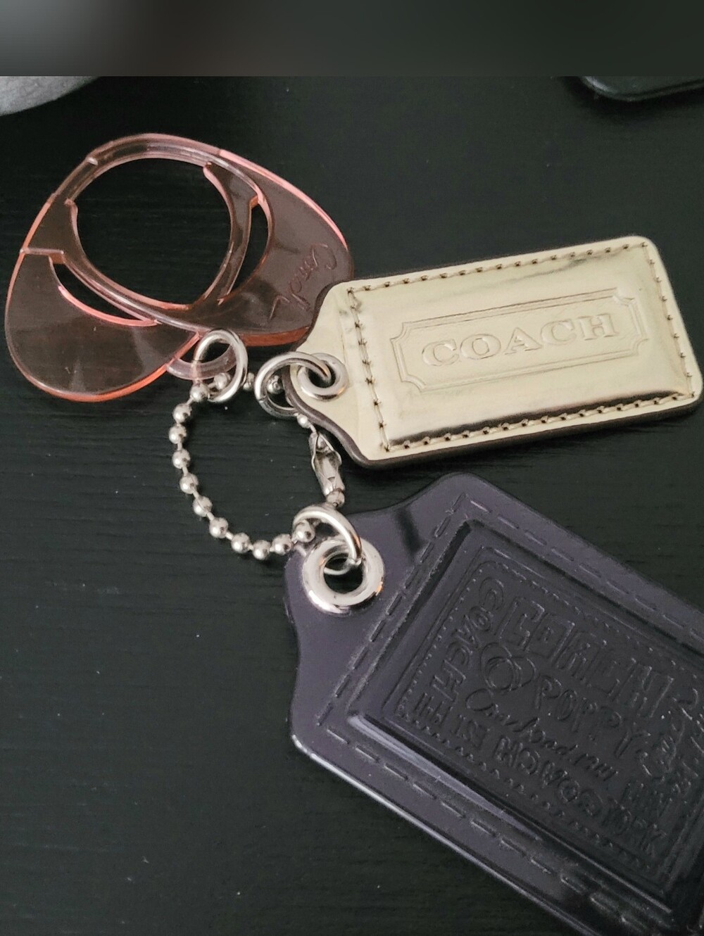 Coach Poppy Rare Hang Tags - Set Of 3